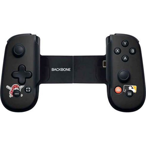 MLB Pittsburgh Pirates - Solid Distressed Backbone One for iPhone Game Controller Skin
